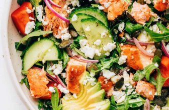 Recept voor Griekse Salade Zalmkommen